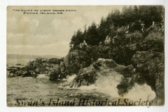 Lighthouse cliffs, around 1900