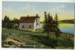 About 1903. Lower range light and passage are gone
