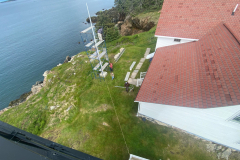 Roof Before Repair - Dark Tiles Had Been Replaced