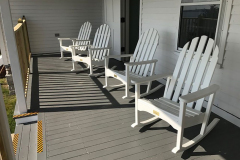 Rocking Chairs on Restored Porch