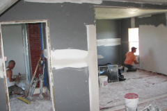 Drywall in Progress