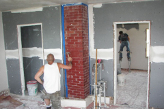 Drywall in Progress