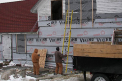Windows Removed for Restoration