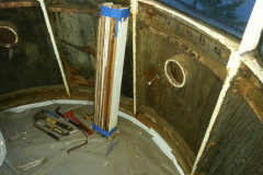 3. Wainscotting removed