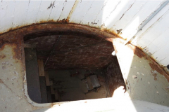 7. Floor hatch before restoration