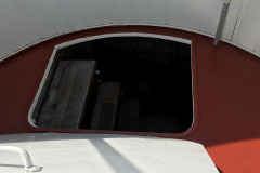 8. Floor hatch restored