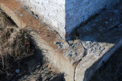 3. Cracked concrete foundation (JF)