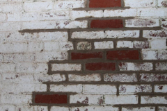 13. Damaged bricks and mortar replaced (JF)