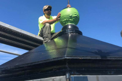 17. Ventilation ball lifted (EC)