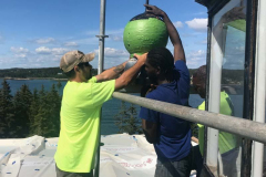 18. Ventilation ball lowered (EC)