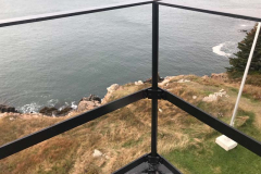 31. Catwalk stanchions and straps in place (EC)