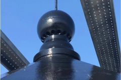 19.  Ventilation ball repaired and replaced (JF)