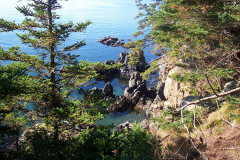 Cliffs Near Lighthouse